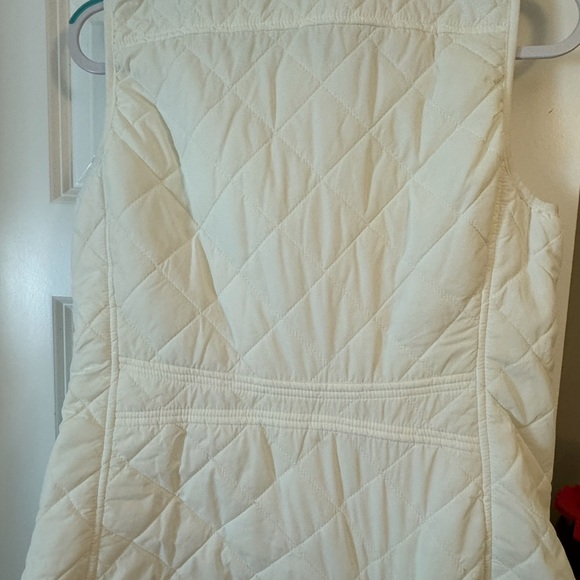 White Quilted Vest for Women - Picture 8 of 8